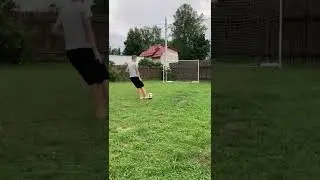 WAS HIT IN THE BOTTLE?!#football #footballshorts #footballskills