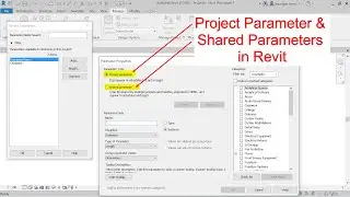 Shared Parameters and Project parameters in Revit