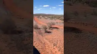 just heading home on a very hot day in Australian outback #gyrocopter #autogyro #flight