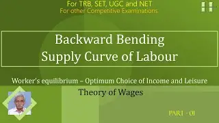 01 Backward Bending Supply Curve of Labour PART 1