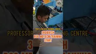MD1 BS6 ECM TRAINING START #youtubeshorts #mahindra #automobile  #hardware  #repairing #
