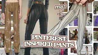 Let's make some patchwork Pinterest inspired pants *HELENAMANZANO PANTS