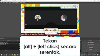 Cara Ubah Saiz Google Meet Di OBS