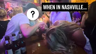 We partied with Morgan Wallen in Nashville?