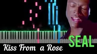 Seal - Kiss from a Rose | Piano Sheets ↓ | Piano Tutorial