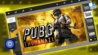 how to make cool pubg thumbnail Android(PS touch)