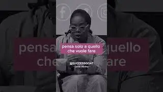 Consiglio che mi ha cambiato la vita 😉 #oprah #insporeel #lifecoaching #lifepurpose #motivazione