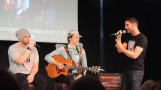 JIBLAND2 Tom Ellis singing World in Motion