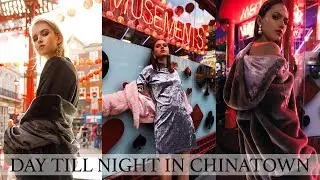 Day To Night Fashion Editorial Photoshoot In Chinatown @anitasadowska