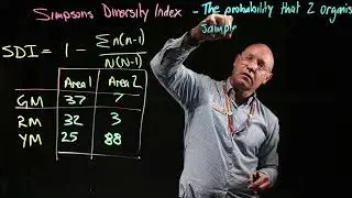 Simpson's diversity index