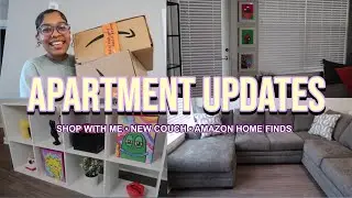 MOVING VLOG #2 | SHOP WITH ME + NEW COUCH DELIVERY + AMAZON HOME DECOR MUST HAVES WITH LINKS !
