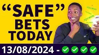 FOOTBALL PREDICTIONS TODAY 13/8/2024 SOCCER PREDICTIONS TODAY | BETTING TIPS, #footballpredictions