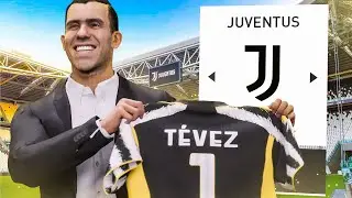 Carlos Tevez Juventus Rebuild! FC 24 Career Mode