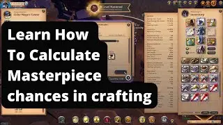 Calculating masterpiece chances in Crafting - Albion Online