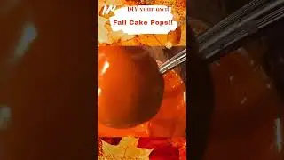 Fall Cake Pops! Just in Time For Fall! #shorts #cakepops #fallbaking