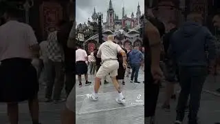 Como bailar shuffle en un festival #shorts