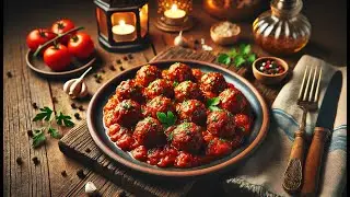 Нежные Фрикадельки в ароматном соусе🍅🧄🧅
