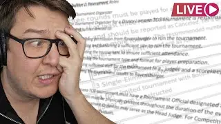 i read the entire Lorcana rules document... LIVE