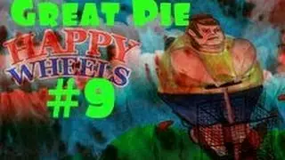 Happy Wheels с Great pie (Эпизод 9) - Green Rope