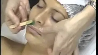 Advanced speed waxing techniques ,full face wax part 1