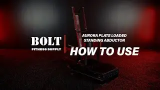Bolt Fitness Supply | Aurora Standing Plate Loaded Abductor How To