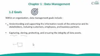 م.شويل الشهري | Data Management Goals | أهداف إدارة البيانات