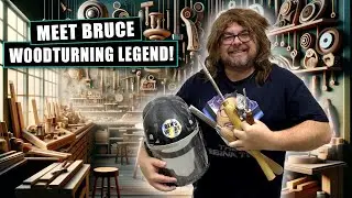 WoodTurning - Let Bruce RELAX You While He Creates Magic With His Fingers!