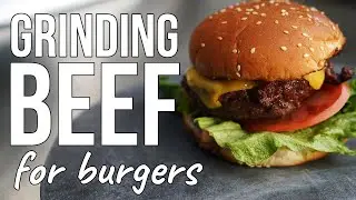 How to Grind Your Own Meat for Burgers | Best Pit Boss Burger Recipe