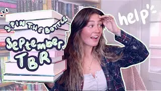 September Spin the Bottle TBR Game🍂✨| the board has had enough of me😅🙃