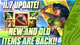 NEW & OLD ITEMS ARE BACK!! SMITE 11.7 PATCH NOTES UPDATE!