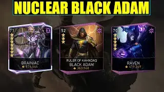 Nuclear Bomb Legendary Black Adam Setup Injustice 2 Mobile