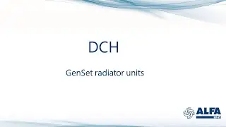 DCH GenSet  radiators - product overview