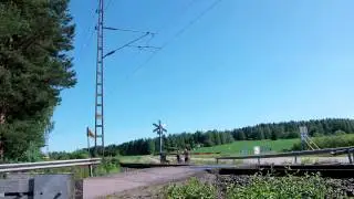 Museum train @ Keravantie level crossing