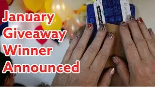 January Giveaway Winner Announced for Three Nailstamping Plates Yea!