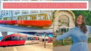 TRANSPORTE PÚBLICO EN VIENA : bus / metro / schelbahn / tren