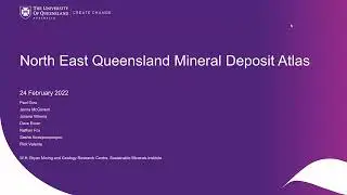 Paul Gow - NE Queensland Mineral Deposit Atlas