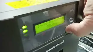 Ремонт Gewald Electric KR3000LCDL (8A) тест после ремонта