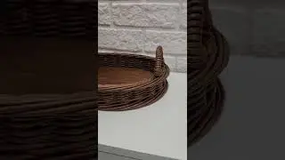 Paper Tube Tray. Weaving time: 1.5 hours☺️ 