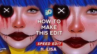 Speed Edit ft. Blackpink Lisa | ibisPaint x