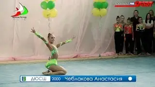 Весенние Ласточки-2015 Чеблакова Анастасия Мяч Нижняя Тура