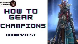 HOW TO GEAR DOOMPRIEST | BEST HEALING EPIC | Raid Shadow Legends Gear Guide