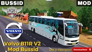 Volvo B11R V2 mod For bus simulator Indonesia | Volvo B11R mod for bussid | Bus mod Bussid V3.6.1