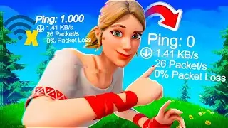 HOW to GET 0 PING in FORTNITE CHAPTER 3 - Get Lower Ping & Reduce Input Delay Fast! (Fix Lag)