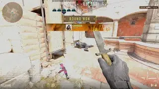 1v5 with musical break on Inferno | CS2
