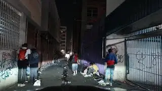 LOS ANGELES SCARIEST / WEIRDEST STREETS AT NIGHT