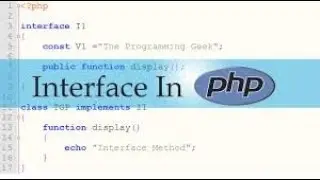 INTERFACE IN PHP