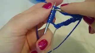Носки на круговых спицах 1 часть