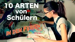 10 Arten von Schülern in den Ferien 🏖| Gloria Schneeflocke