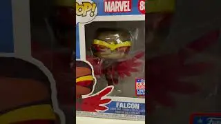 Funko Pop Marvel FALCON Vinyl Figure 2021 Virtual Funkon Summer Exclusive