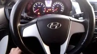 Hyundai Solaris Controls Guide